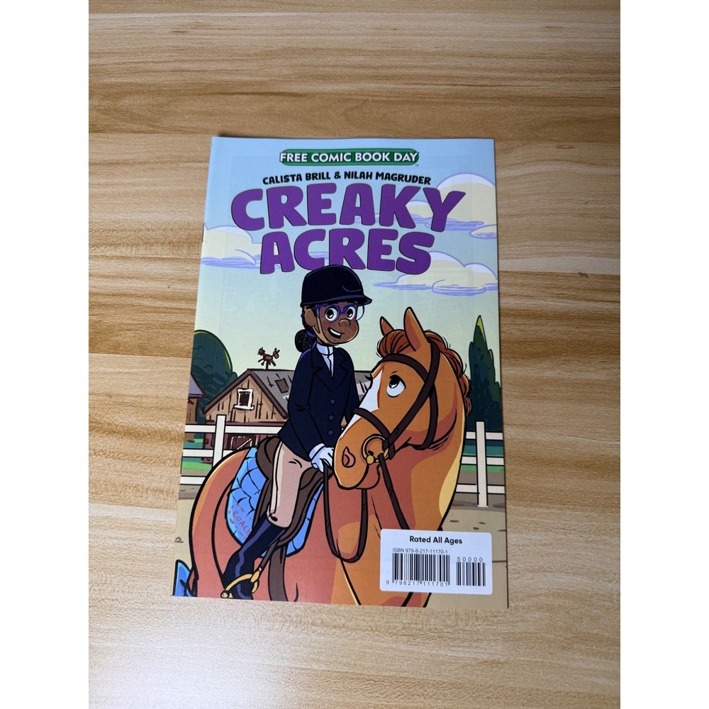 Creaky Acres Comic Book Free Comic Book Day Calista Brill